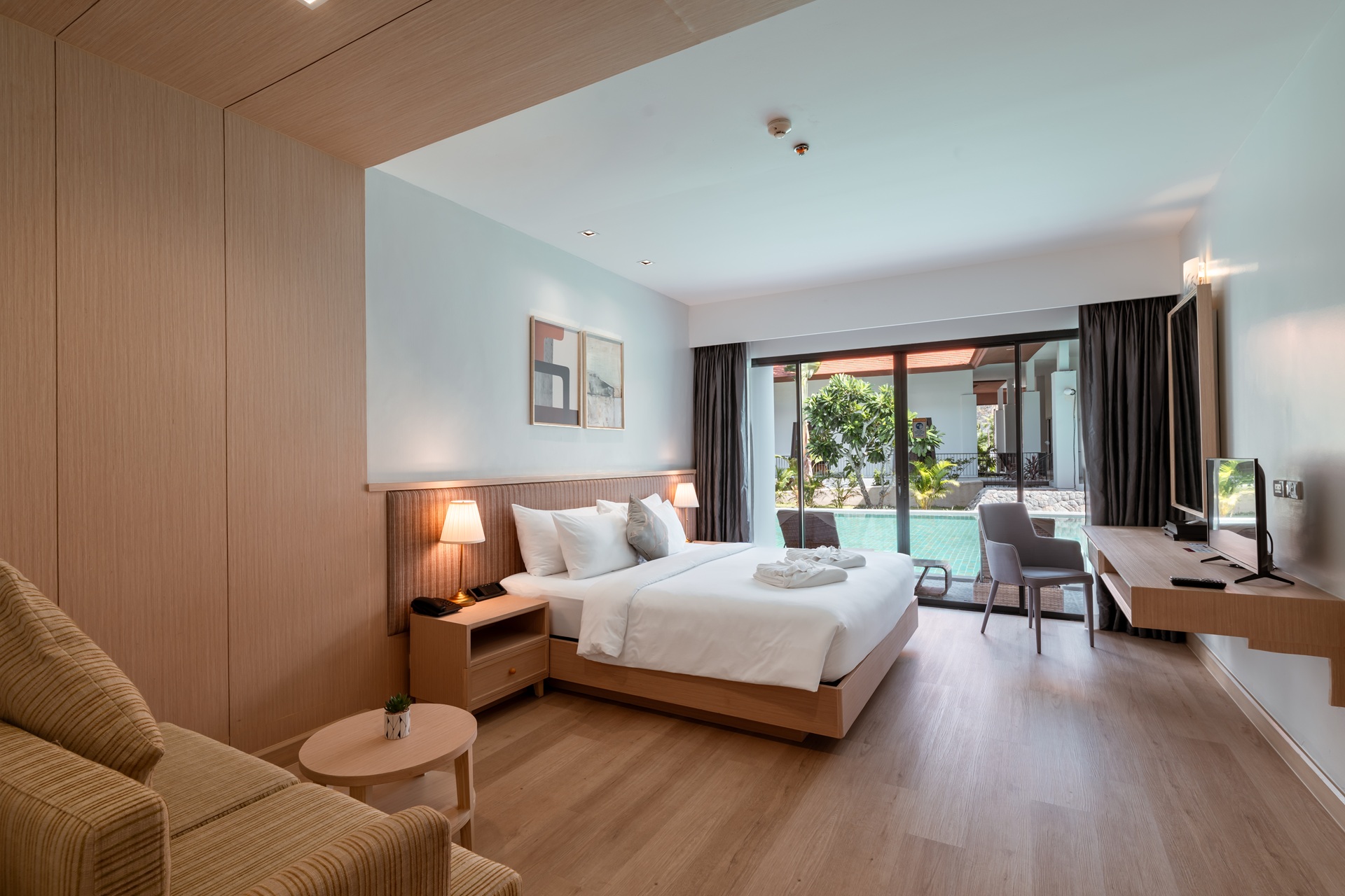 Deluxe Pool Access Room at Mai Khao Beach Resort in Phuket